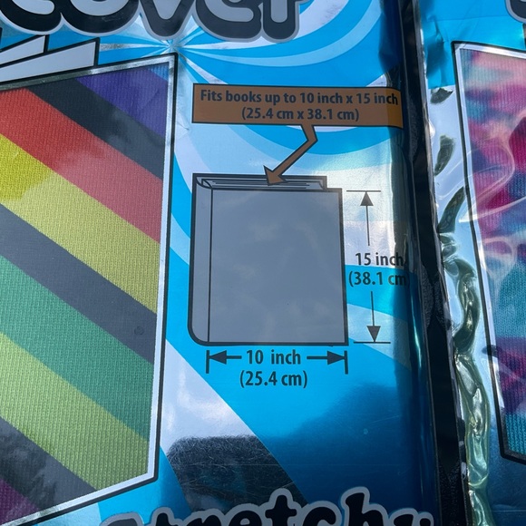 📕Jumbo Book Cover Premium Edition Super Stretchy Up To 10” X  15”! - Picture 5 of 11